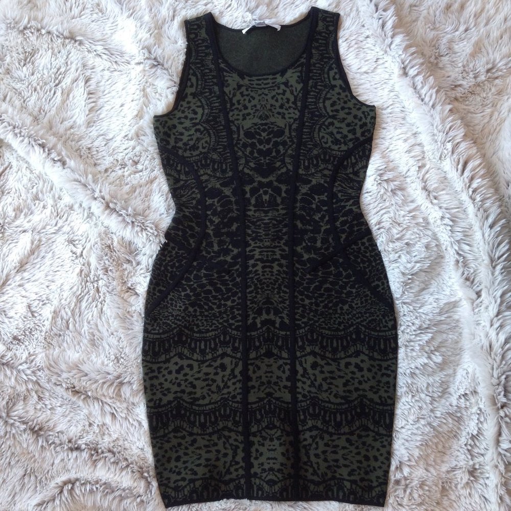 Diane von Furstenberg Animal Print Dress